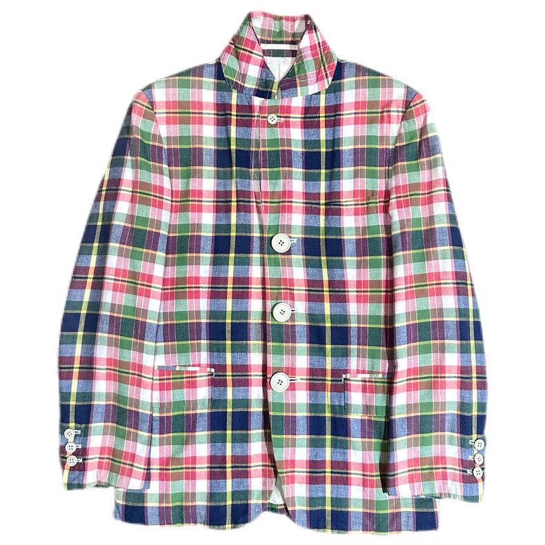 Comme des Garcons Comme Des Garçons 2008SS Plaid Coat Size US S / EU 44-46 / 1 - 3 Thumbnail