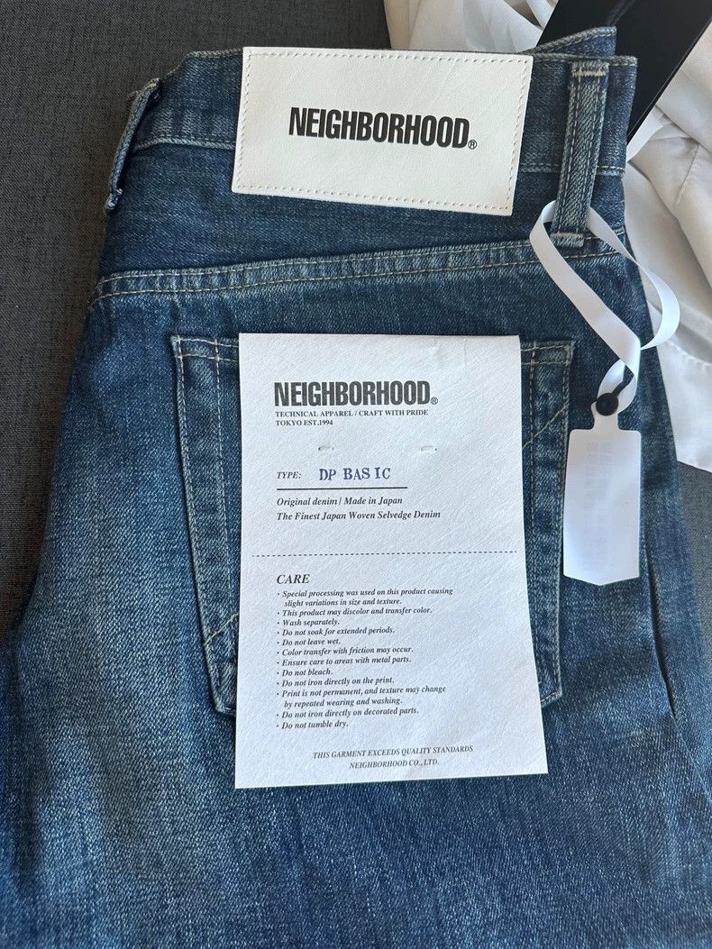 Neighborhood NEIGHBORHOOD DP BASIC Denim Jeans Size US 32 / EU 48 - 2 Thumbnail