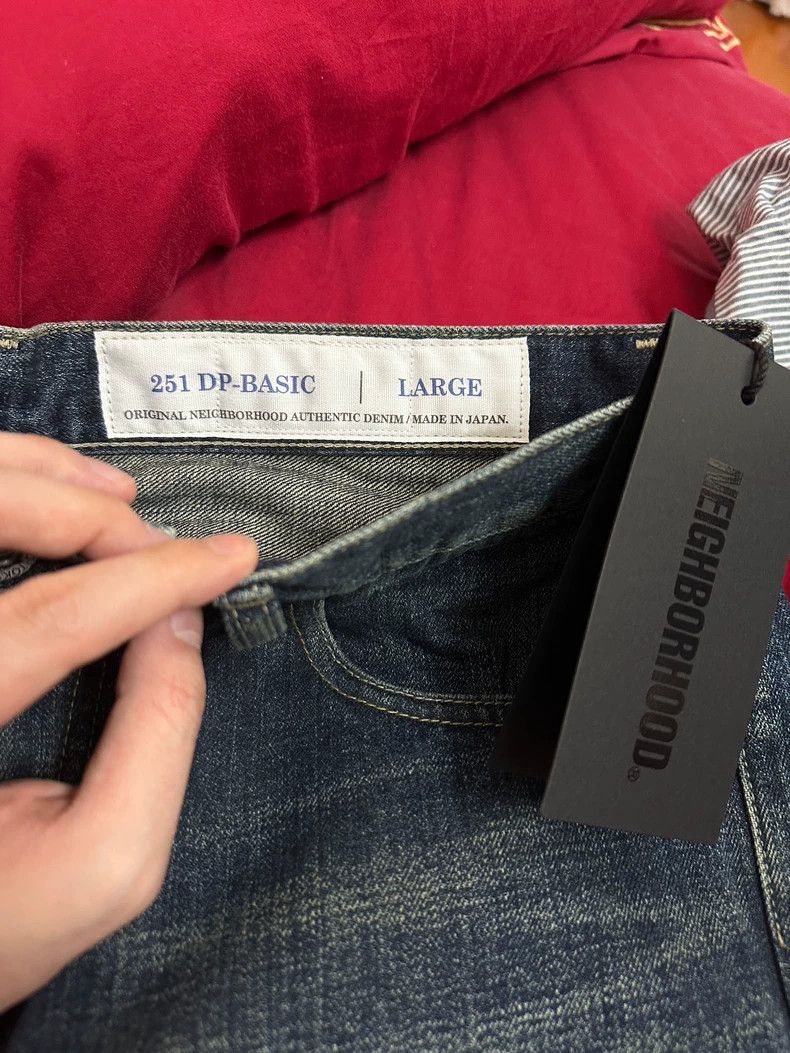 Neighborhood NEIGHBORHOOD Basic Washed Denim Jeans Size US 28 / EU 44 - 3 Thumbnail