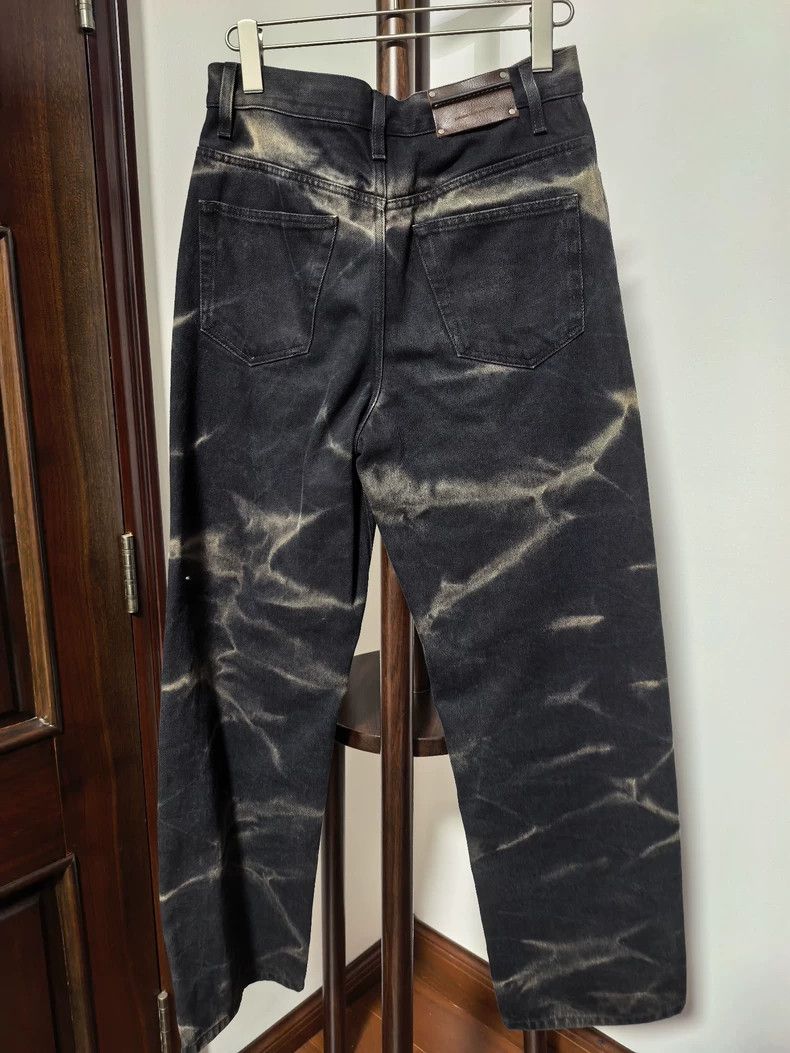Dries Van Noten Dries Van Noten Tie-Dye Wide-Leg Jeans Size US 30 / EU 46 - 3 Thumbnail