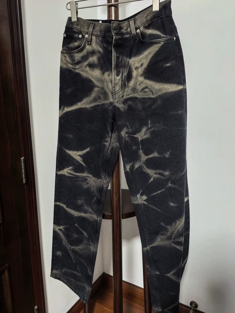 Dries Van Noten Dries Van Noten Tie-Dye Wide-Leg Jeans Size US 30 / EU 46 - 2 Thumbnail