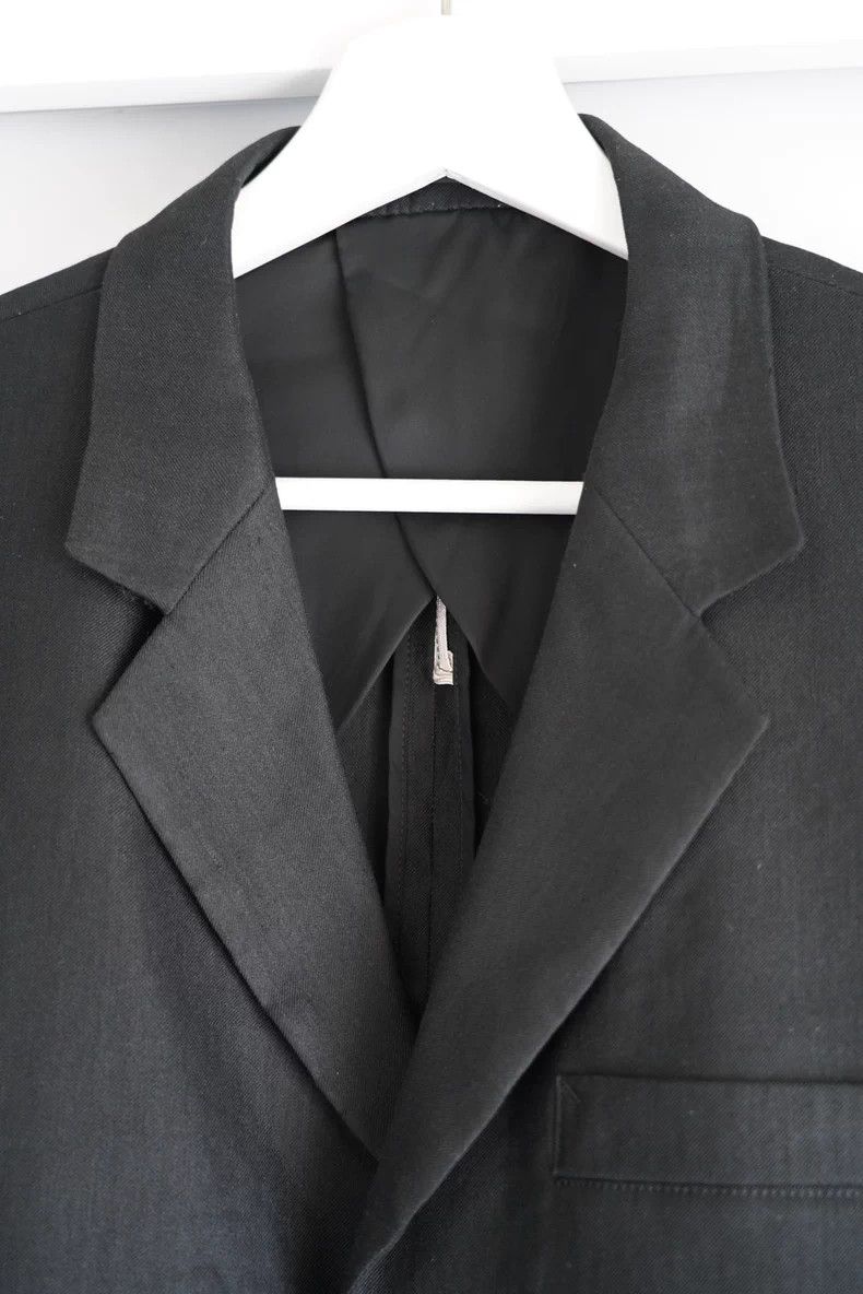 Yohji Yamamoto Yohji Yamamoto 16ss White Stripe Blazer Size US M / EU 48-50 / 2 - 4 Thumbnail