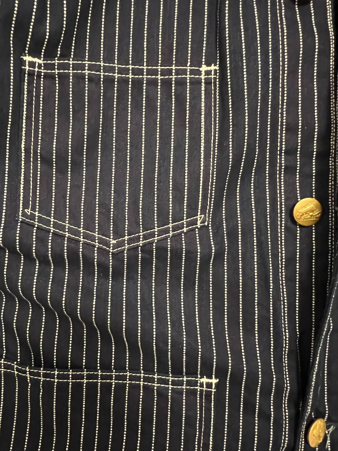 The Real McCoy's The Real McCOY's Indigo Denim Jacket Size US L / EU 52-54 / 3 - 6 Thumbnail