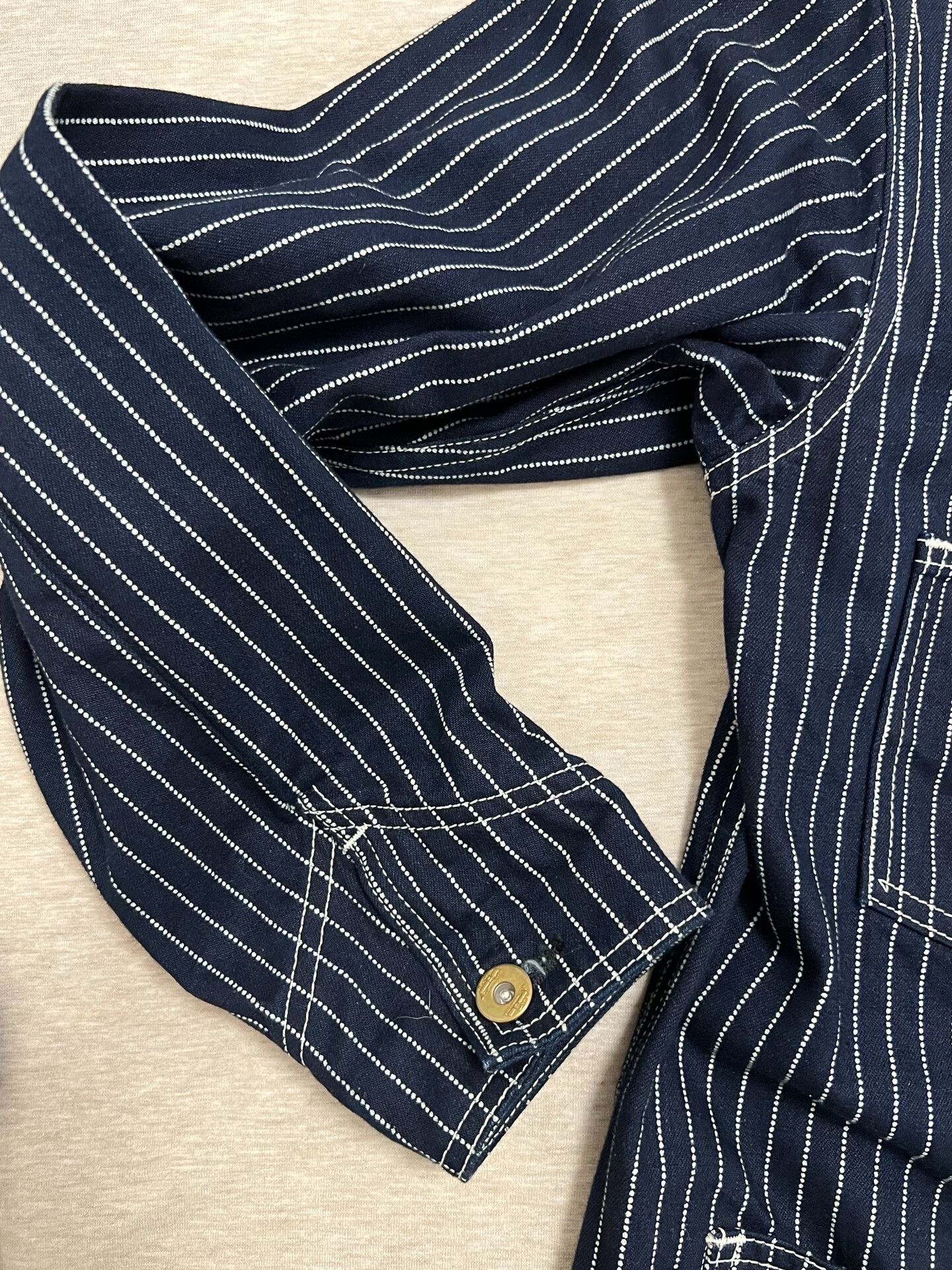 The Real McCoy's The Real McCOY's Indigo Denim Jacket Size US L / EU 52-54 / 3 - 5 Thumbnail