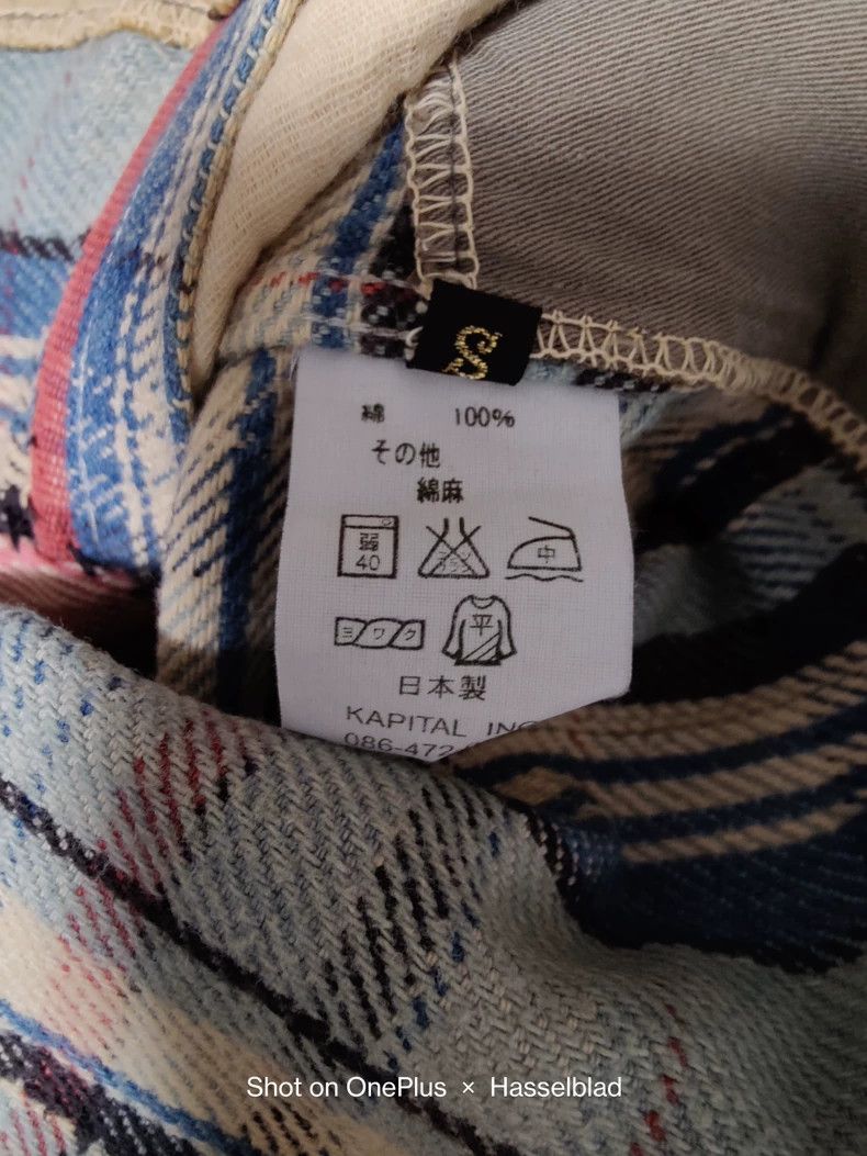 Kapital kapital boro patchwork button up shirt Size US S / EU 44-46 / 1 - 9 Thumbnail