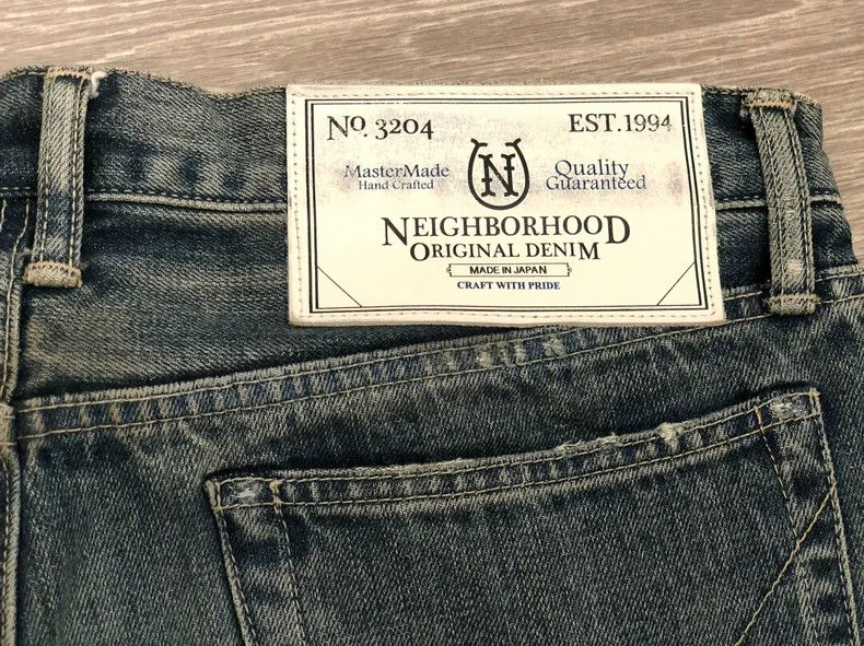 Neighborhood NEIGHBORHOOD Blue Distressed Jeans Size US 32 / EU 48 - 6 Thumbnail