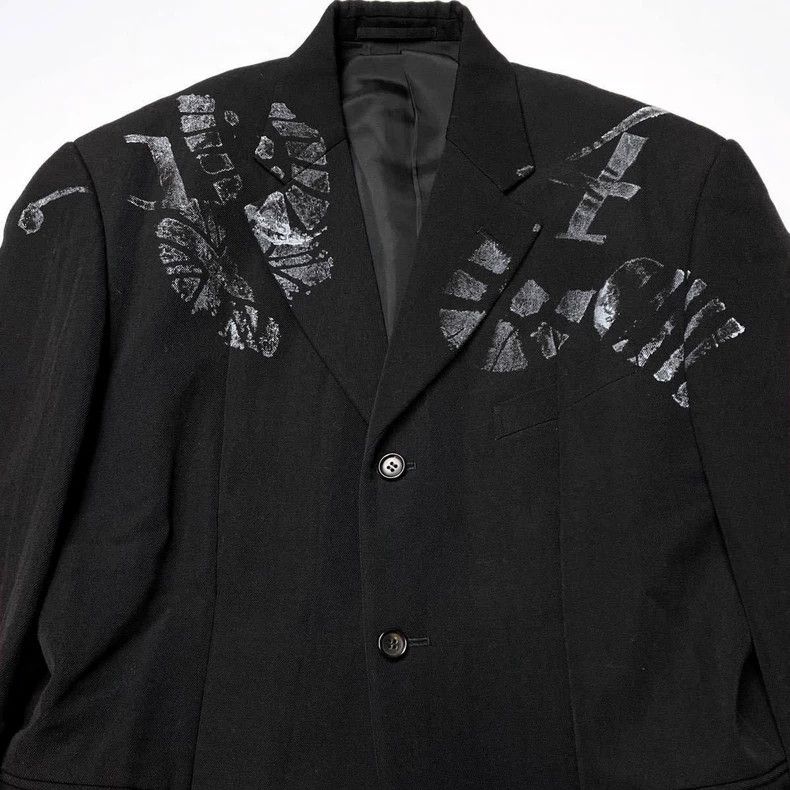 Comme des Garcons Comme des Garcons 1995 Digital Print Blazer Size US S / EU 44-46 / 1 - 2 Thumbnail