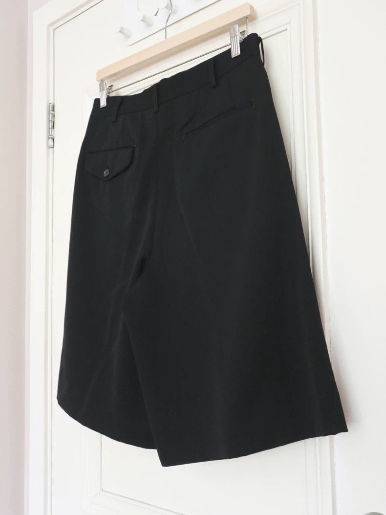 Comme des Garcons Comme des Garcons Black Pleated Toy Shorts Size US 36 / EU 52 - 3 Thumbnail