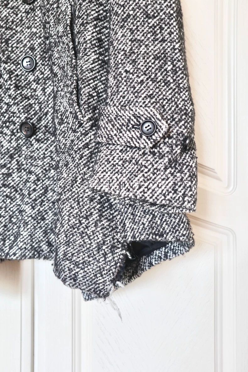 Comme des Garcons Comme des Garcons Gray Wool Blend Coat Size US M / EU 48-50 / 2 - 4 Thumbnail
