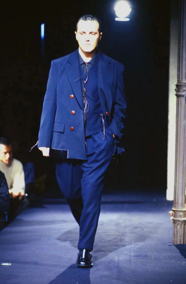 Yohji Yamamoto Yohji Yamamoto 91AW Patchwork Jacket Size US S / EU 44-46 / 1 - 6 Thumbnail