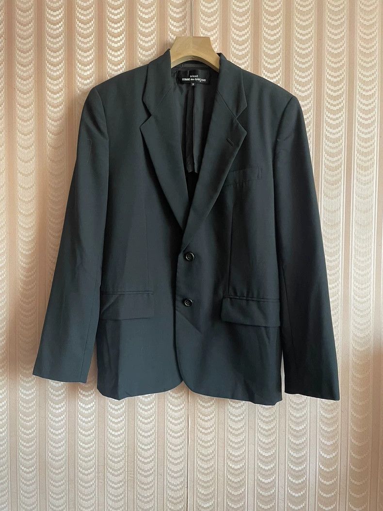 Comme des Garcons Vintage Comme des Garcons 90s Black Suit Size US M / EU 48-50 / 2 - 2 Thumbnail