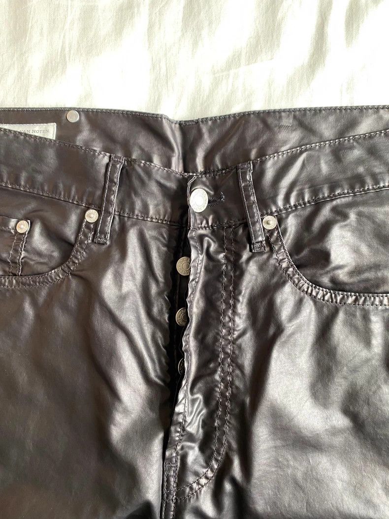 Dries Van Noten Dries Van Noten Faux Leather Pants Size US 32 / EU 48 - 4 Thumbnail