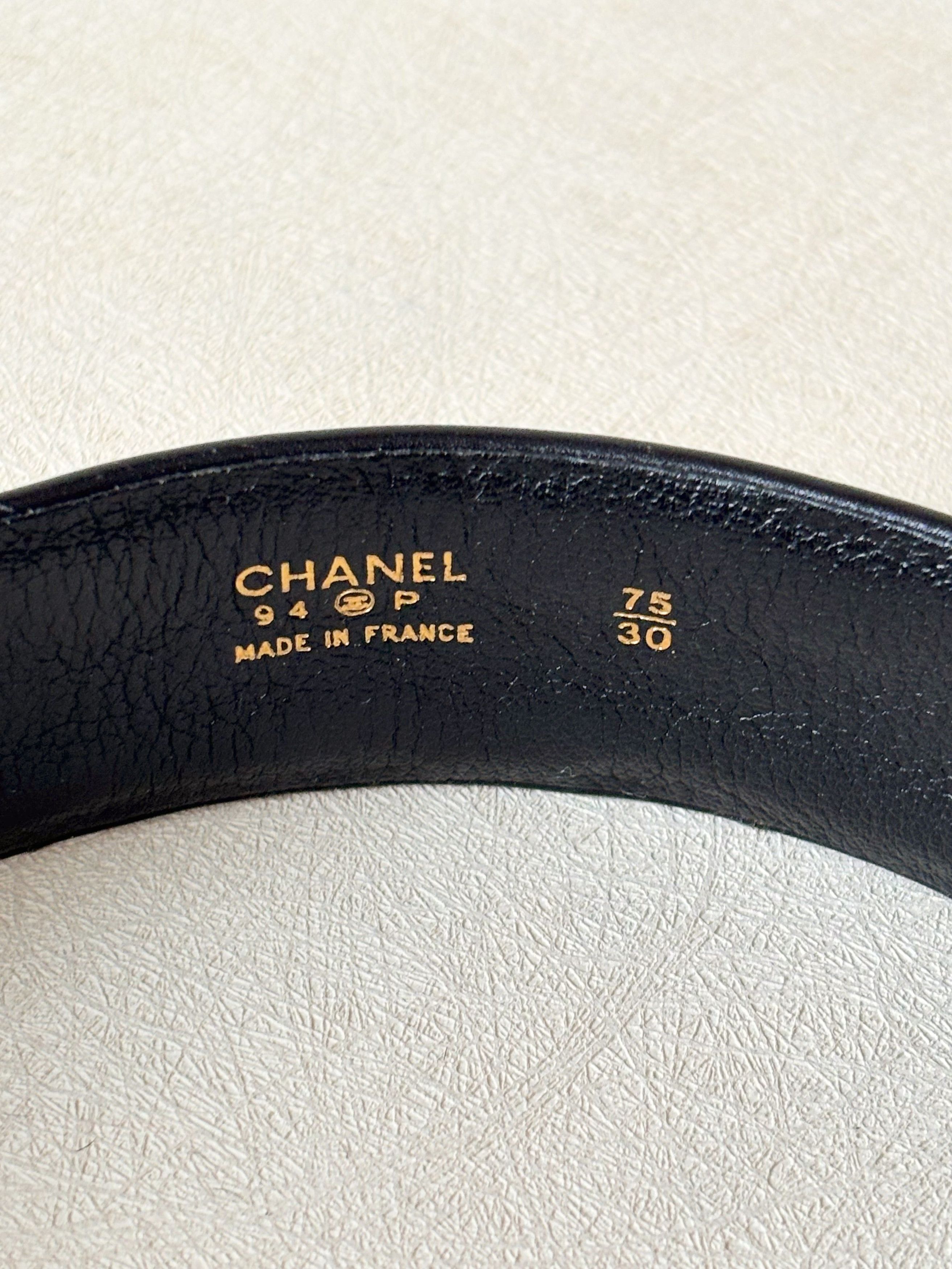 Chanel Ceinture cuir 1994 Size ONE SIZE - 4 Thumbnail