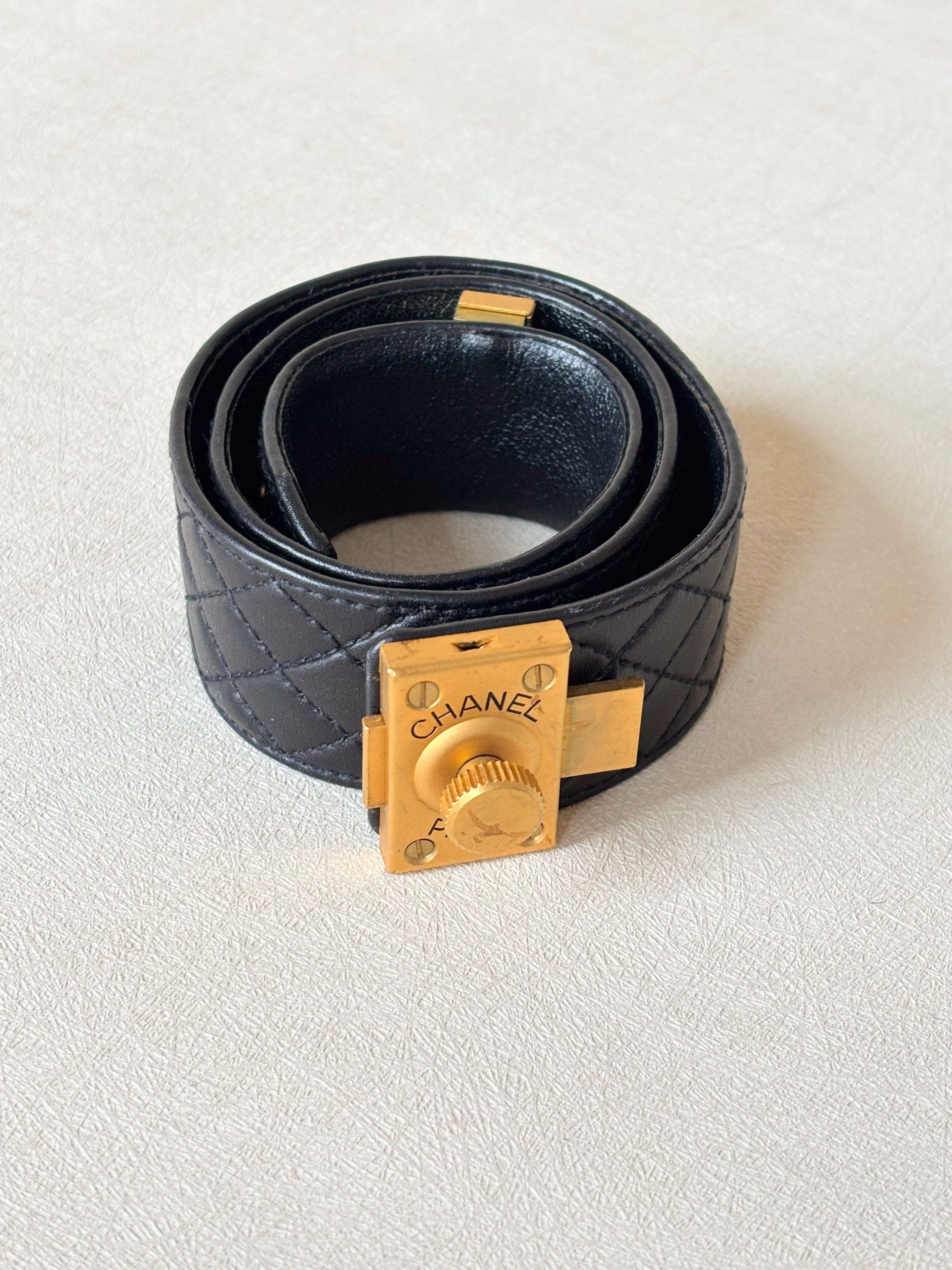 Chanel Ceinture cuir 1994 Size ONE SIZE - 8 Thumbnail