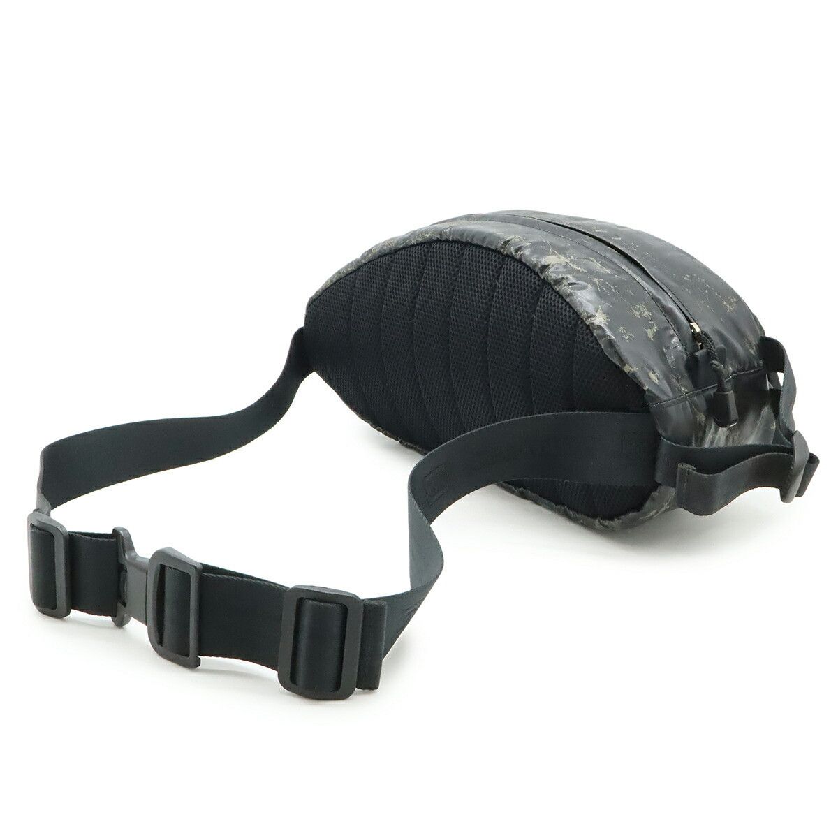 Chanel Chanel Chanel Sports Line Rubber Suede Waist Bag Suede Belt Bag A23811 DUTY FREE for USA Size ONE SIZE - 2 Thumbnail