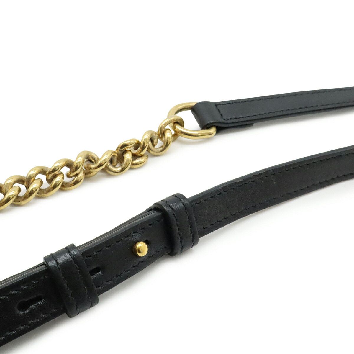 Gucci Gucci Gucci GG Marmont Leather Shoulder Bag Leather Shoulder Bag 447632 DUTY FREE for USA Size ONE SIZE - 7 Thumbnail