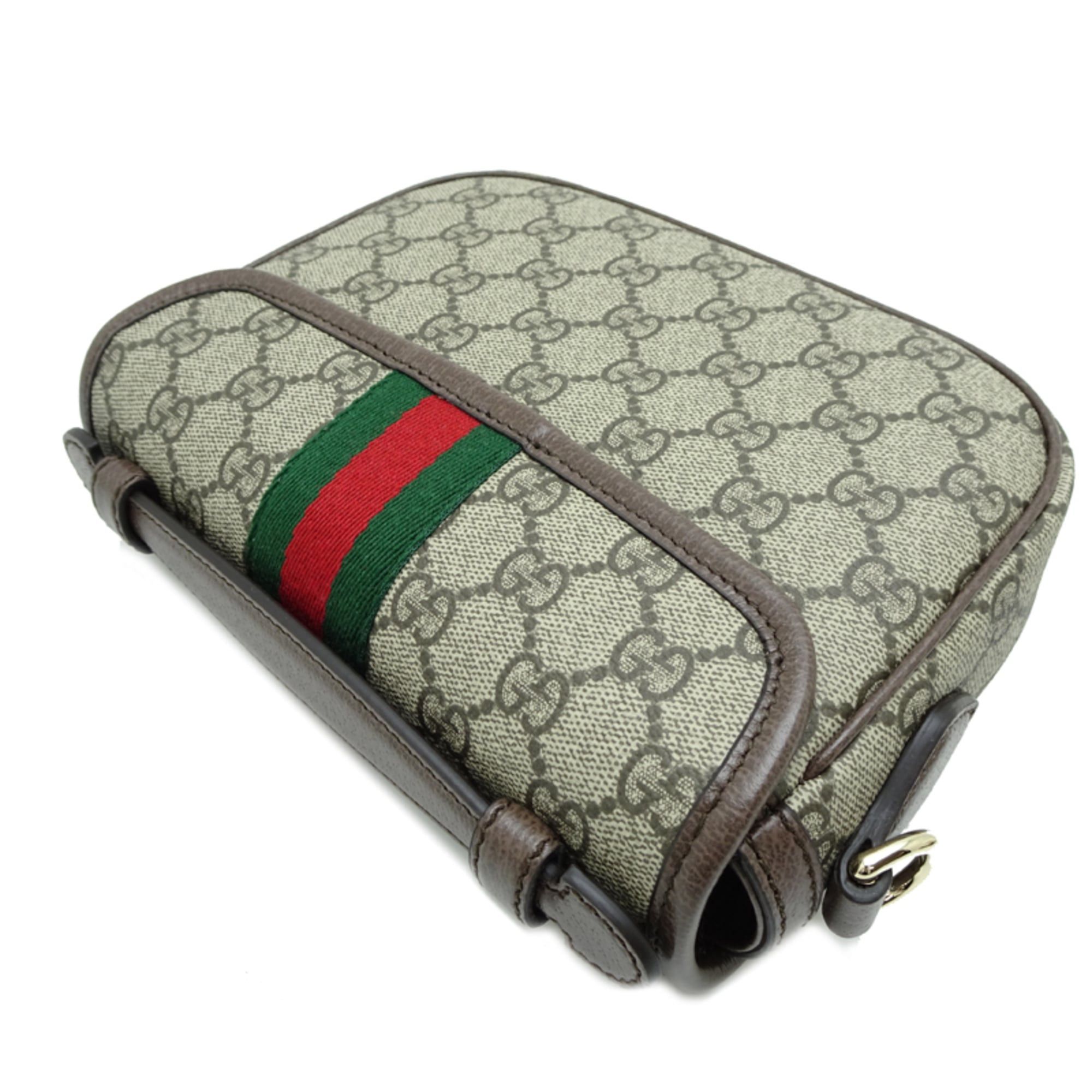 Gucci Gucci Ophidia Small Top Handle Bag, Women's Shoulder 836843, GG Supreme, Beige Size ONE SIZE - 4 Thumbnail