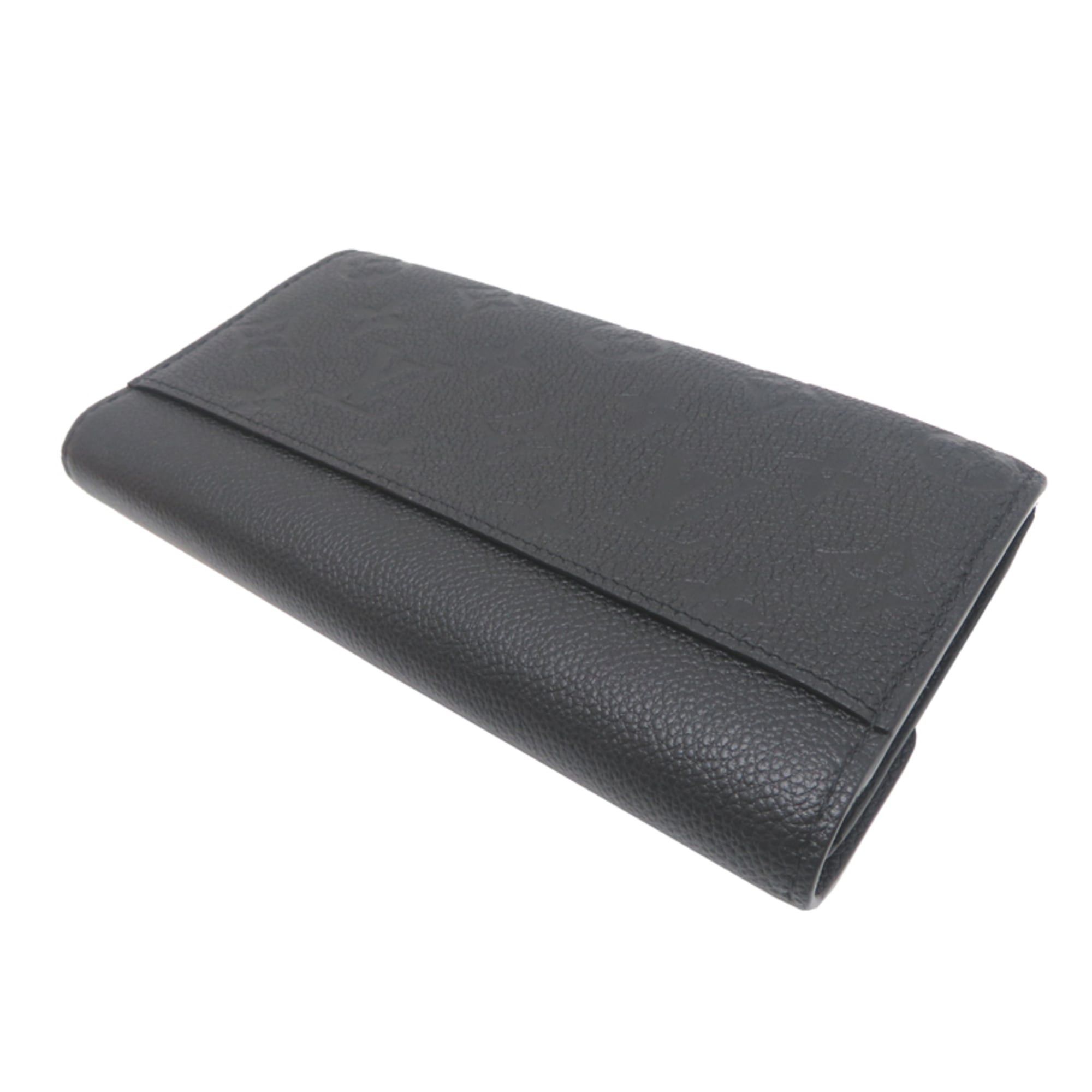 Louis Vuitton Louis Vuitton Portefeuille Sarah Women's Long Wallet M61182 Monogram Empreinte Noir (Black) Size ONE SIZE - 4 Thumbnail
