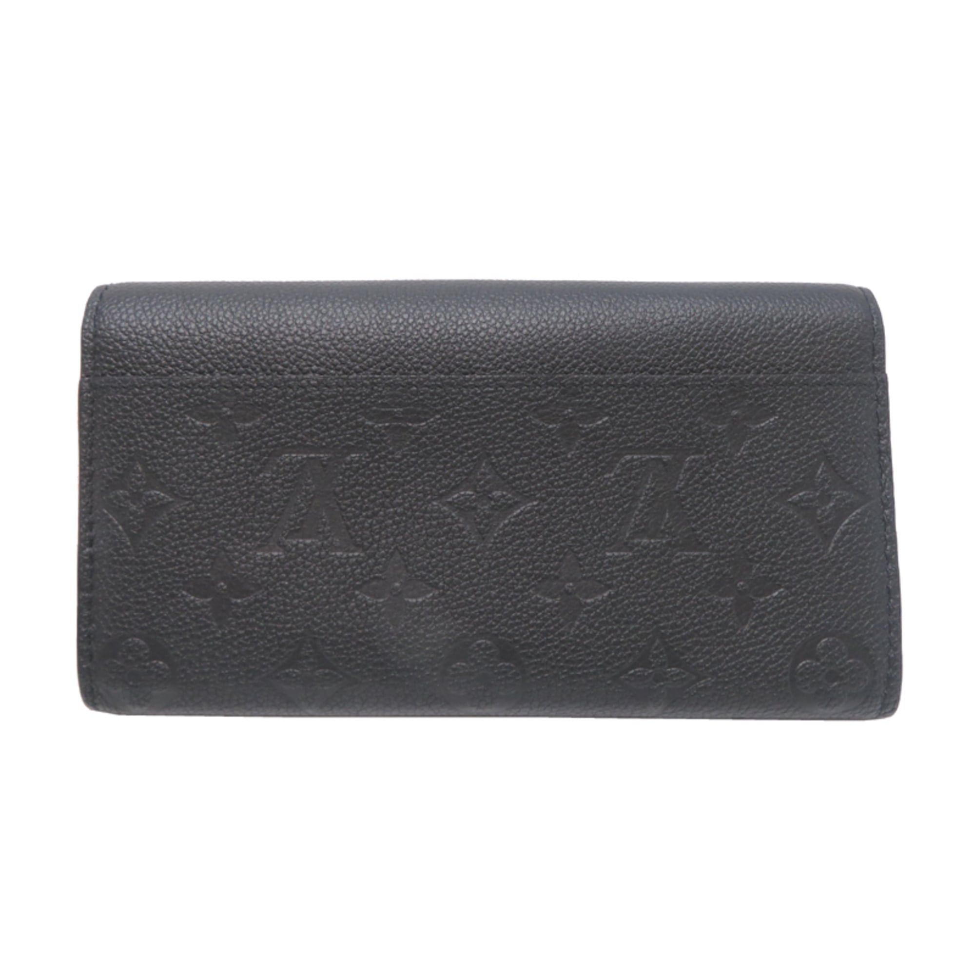 Louis Vuitton Louis Vuitton Portefeuille Sarah Women's Long Wallet M61182 Monogram Empreinte Noir (Black) Size ONE SIZE - 2 Thumbnail