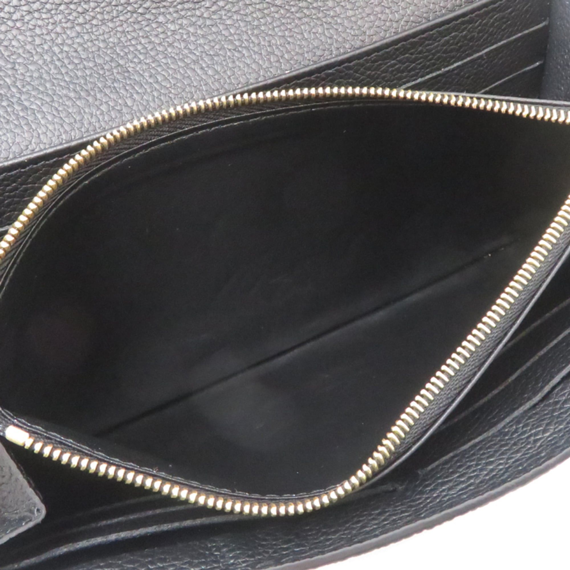 Louis Vuitton Louis Vuitton Portefeuille Sarah Women's Long Wallet M61182 Monogram Empreinte Noir (Black) Size ONE SIZE - 6 Thumbnail