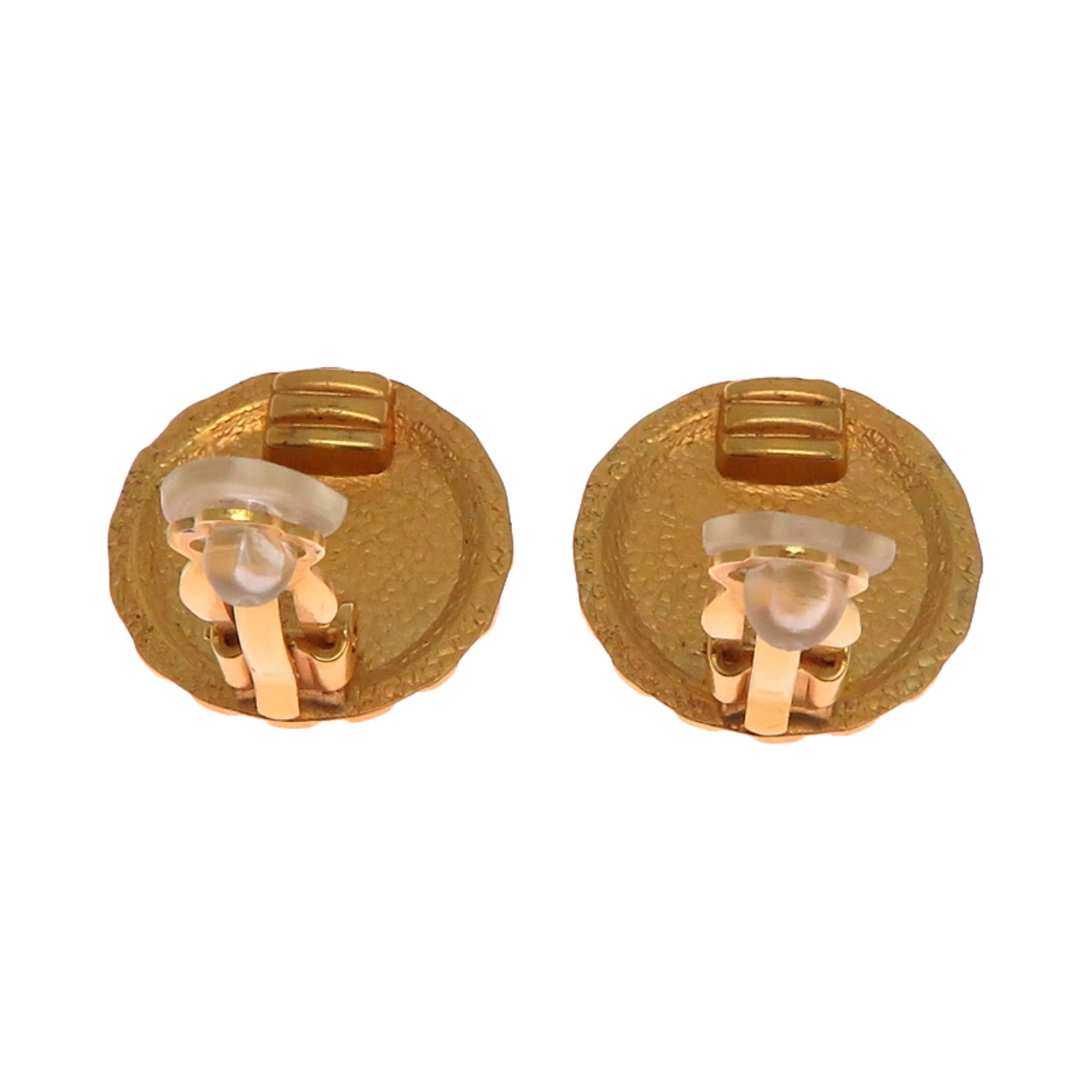 Chanel Chanel logo women's earrings GP Size ONE SIZE - 4 Thumbnail