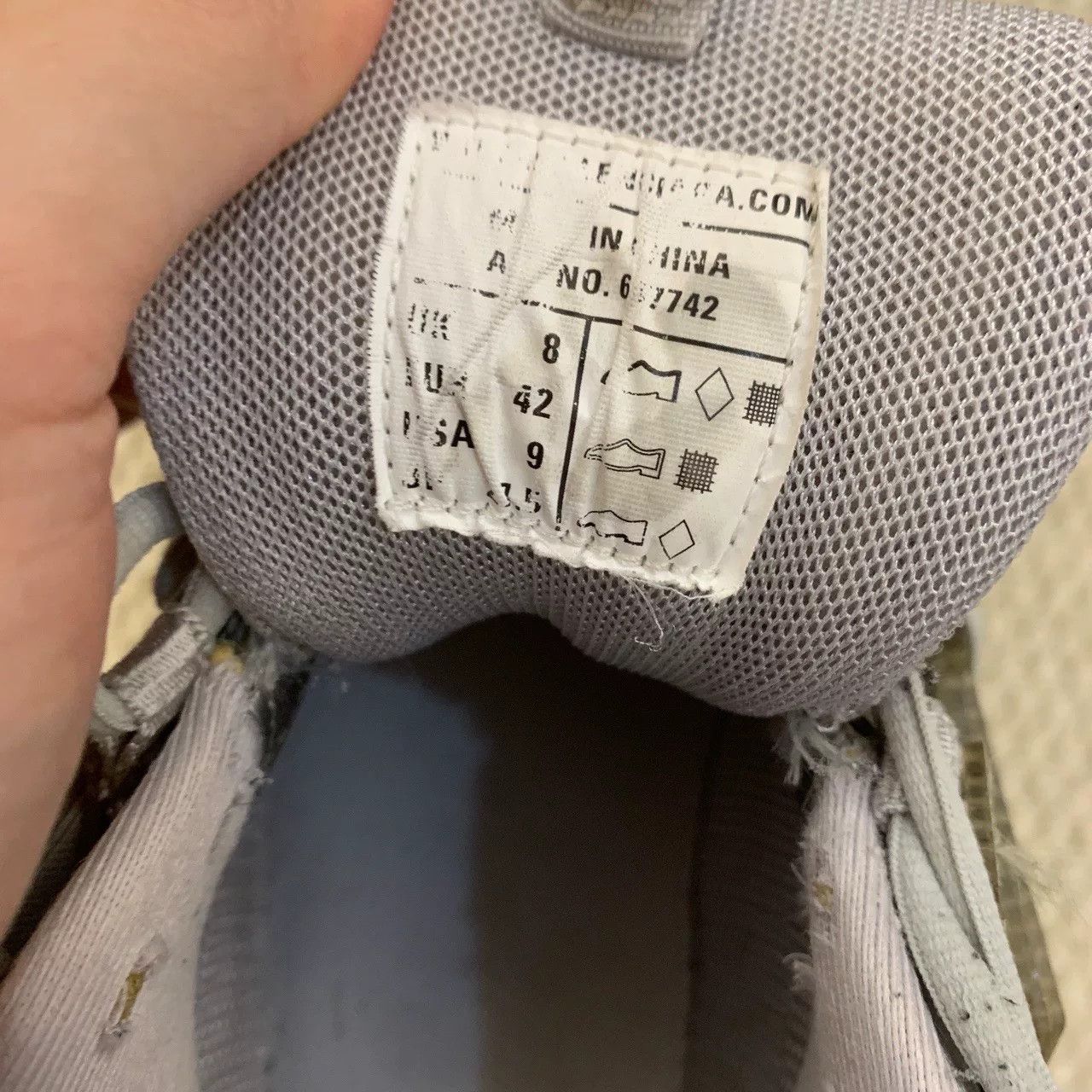 Balenciaga balenciaga track low-top dad sneakers grey white Size US 9 / EU 42 - 8 Thumbnail