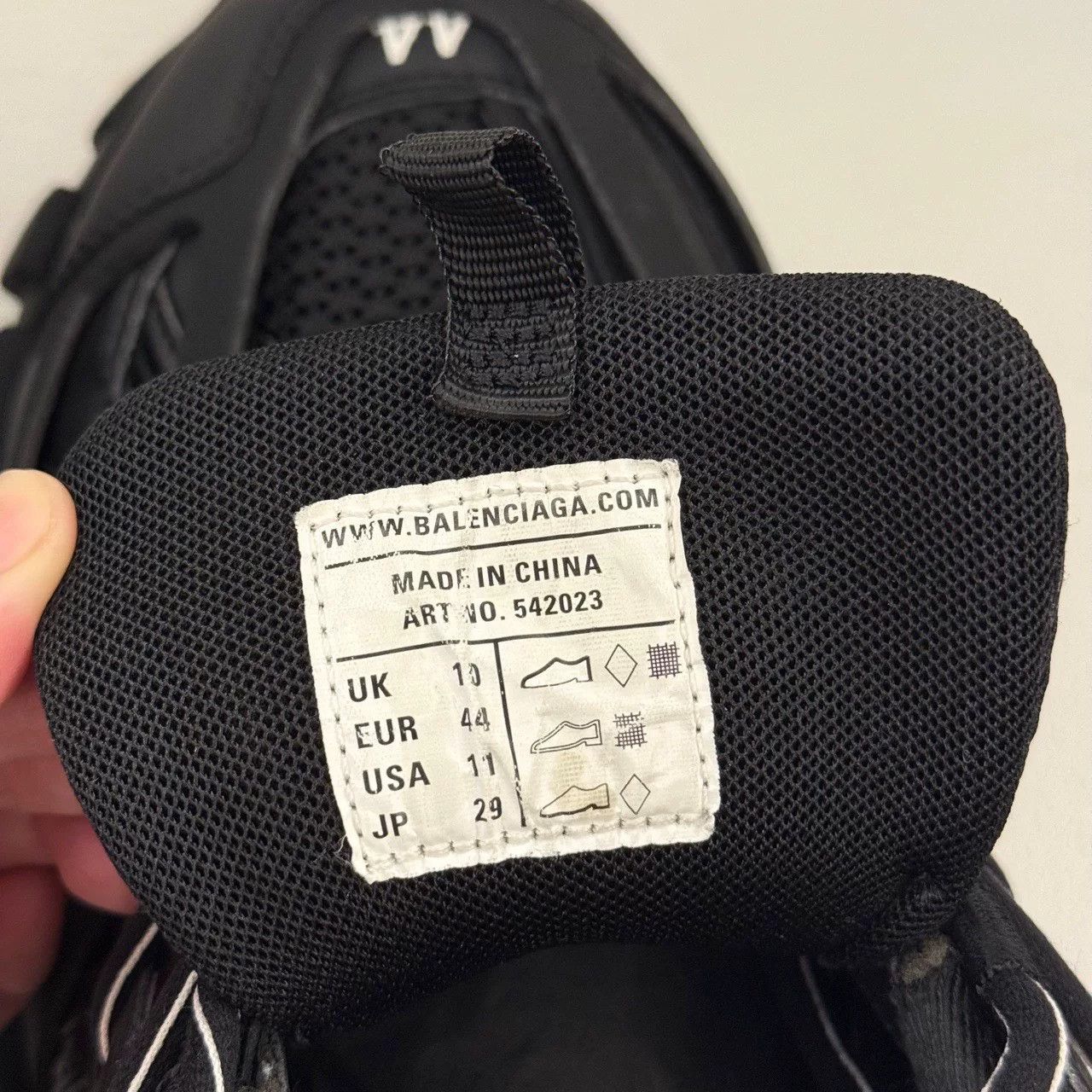 Balenciaga balenciaga track 1.0 black sneakers for men Size US 10 / EU 43 - 5 Thumbnail