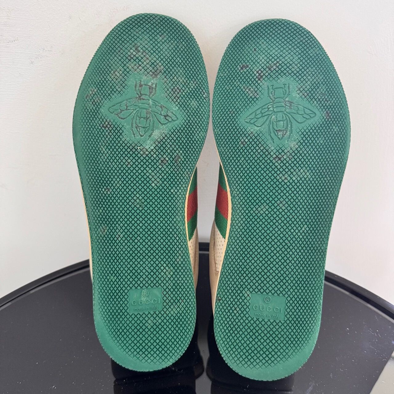 Gucci gucci screener gg vintage green sneakers Size US 6.5 / EU 39-40 - 6 Thumbnail