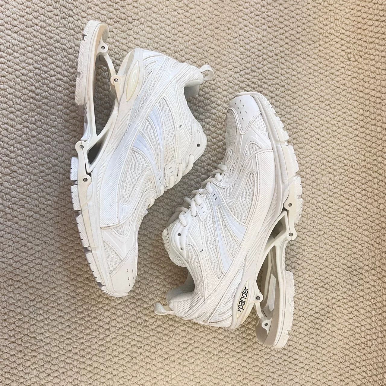 Balenciaga balenciaga x-pander white low-top sneakers Size US 9 / EU 42 - 6 Thumbnail
