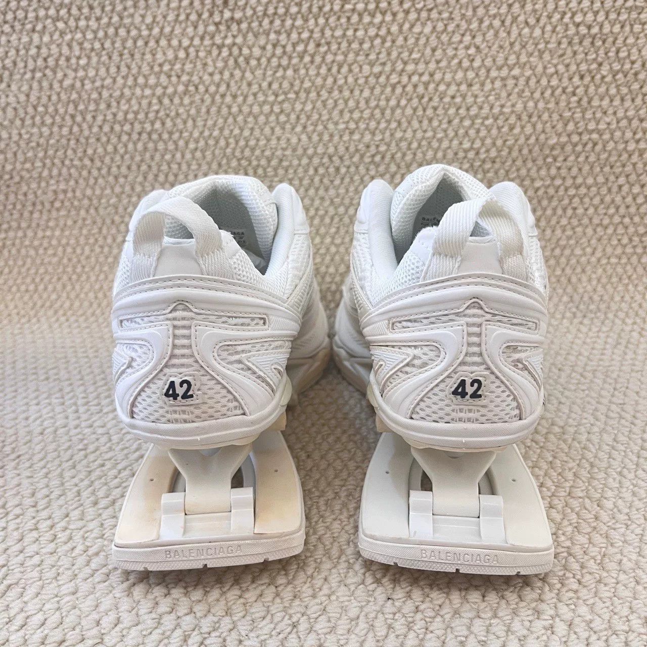 Balenciaga balenciaga x-pander white low-top sneakers Size US 9 / EU 42 - 3 Thumbnail