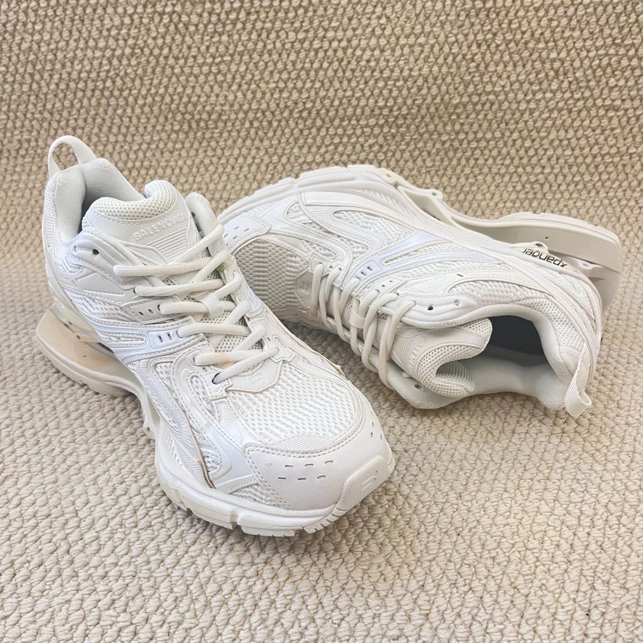Balenciaga balenciaga x-pander white low-top sneakers Size US 9 / EU 42 - 7 Thumbnail