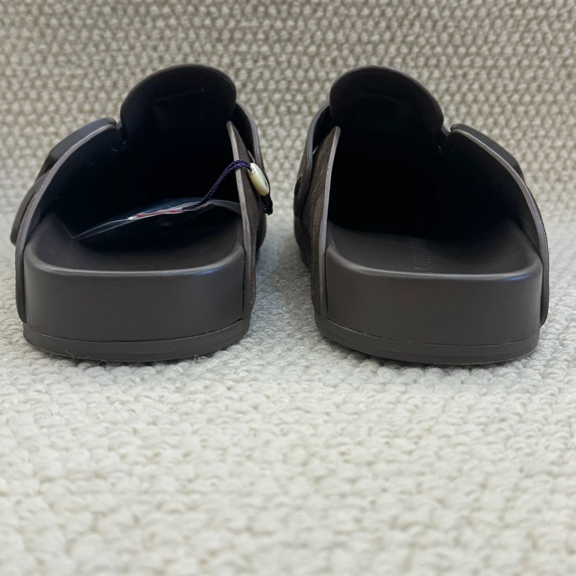 Balenciaga brown suede slip-on clogs by balenciaga Size US 10 / EU 43 - 4 Thumbnail