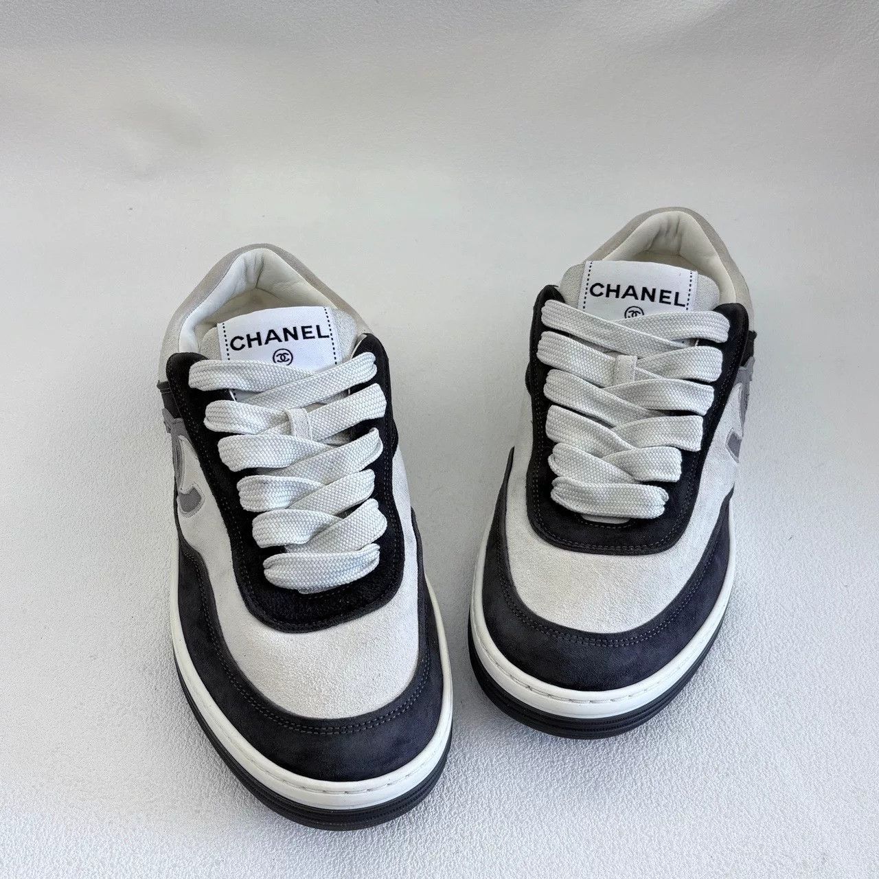 Chanel chanel black white panda slip-on sneakers Size US 8 / IT 38 - 6 Thumbnail