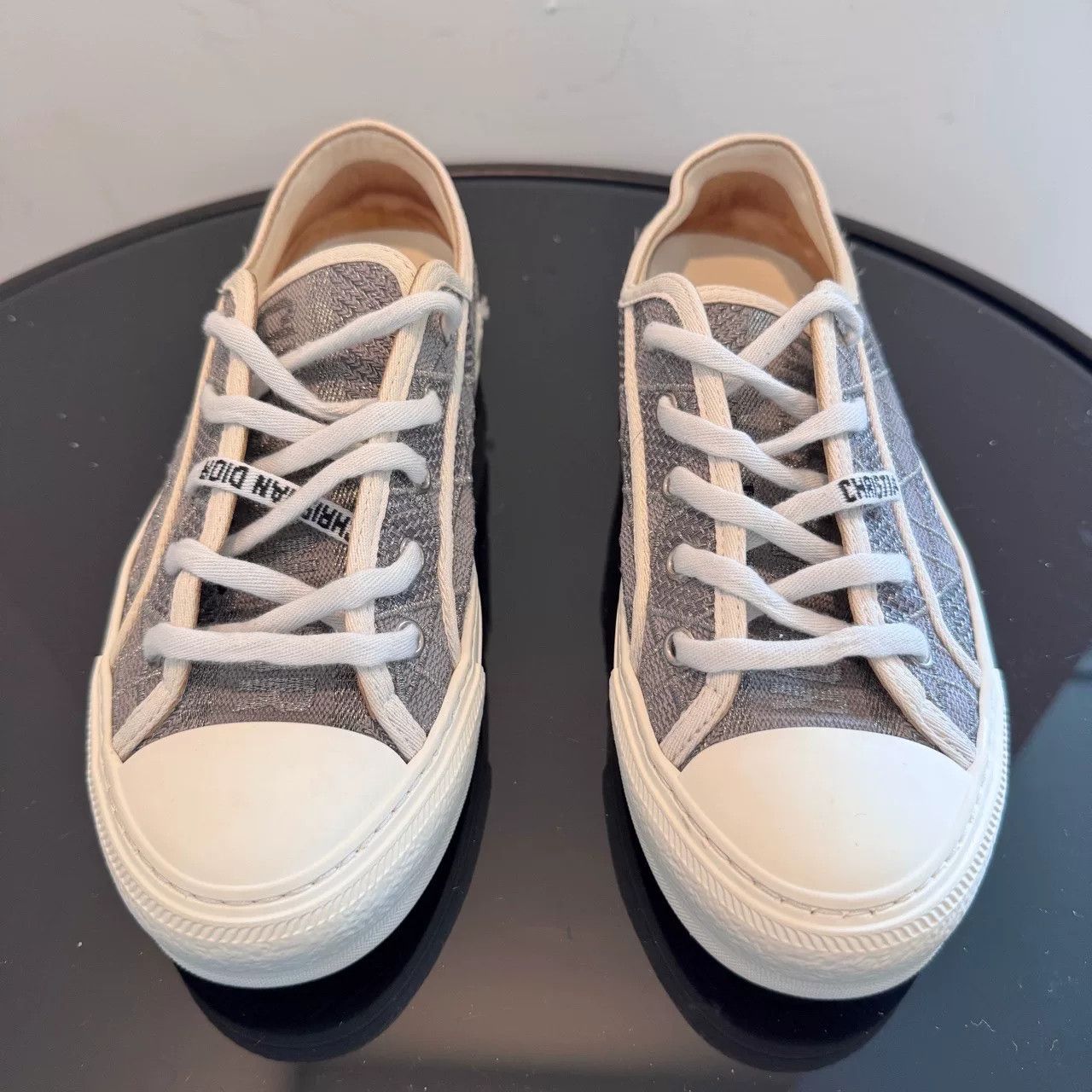 Dior dior gray low-top sneakers walk n Size US 8.5 / EU 41-42 - 2 Thumbnail
