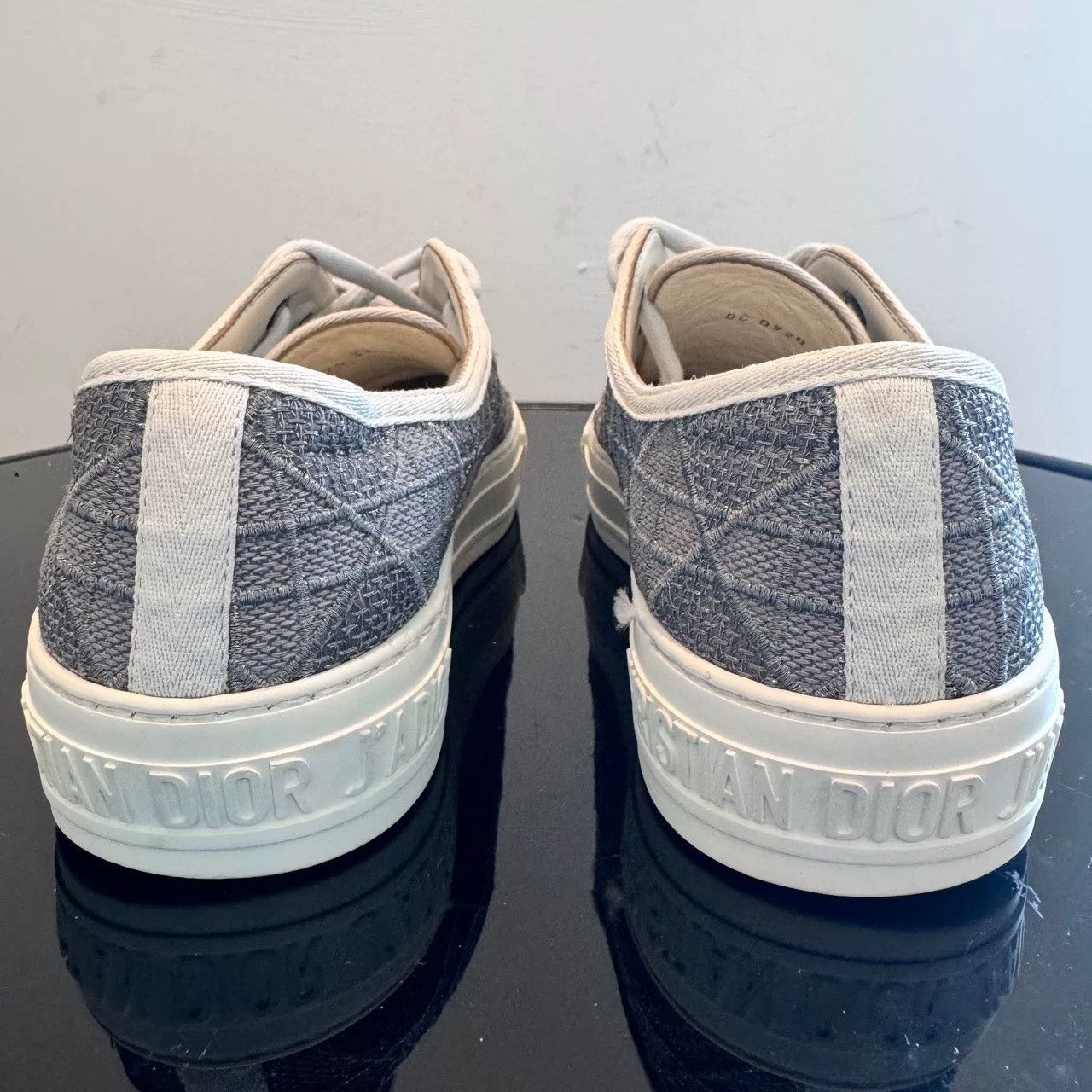 Dior dior gray low-top sneakers walk n Size US 8.5 / EU 41-42 - 3 Thumbnail