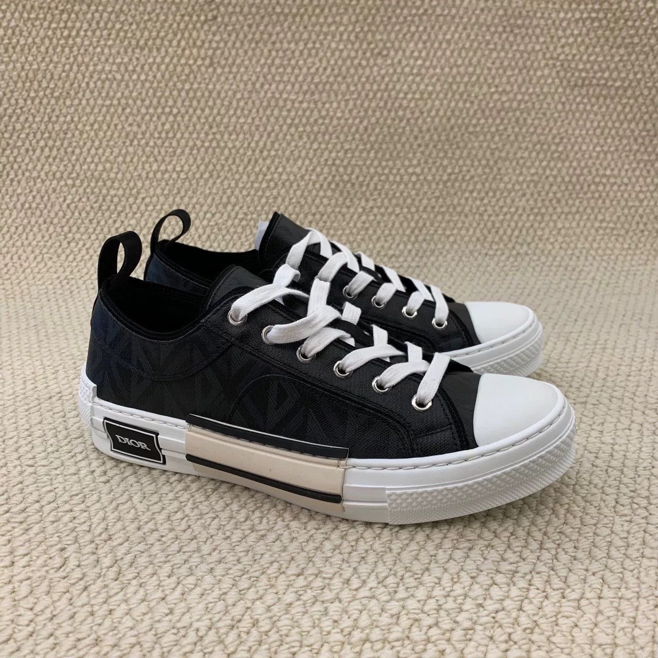 Dior dior b23 low-top leather sneakers for men Size US 7.5 / EU 40-41 - 2 Thumbnail