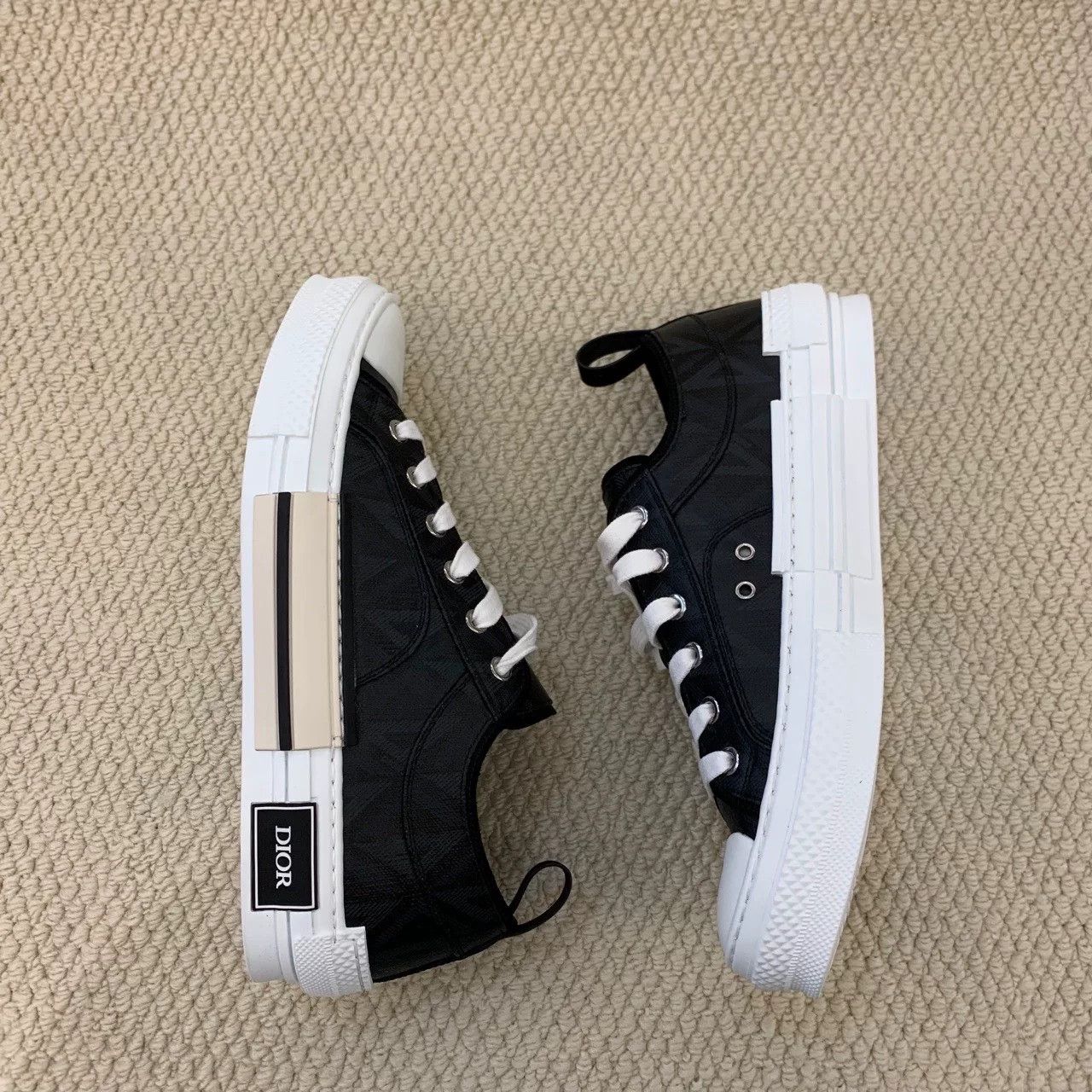 Dior dior b23 low-top leather sneakers for men Size US 7.5 / EU 40-41 - 8 Thumbnail