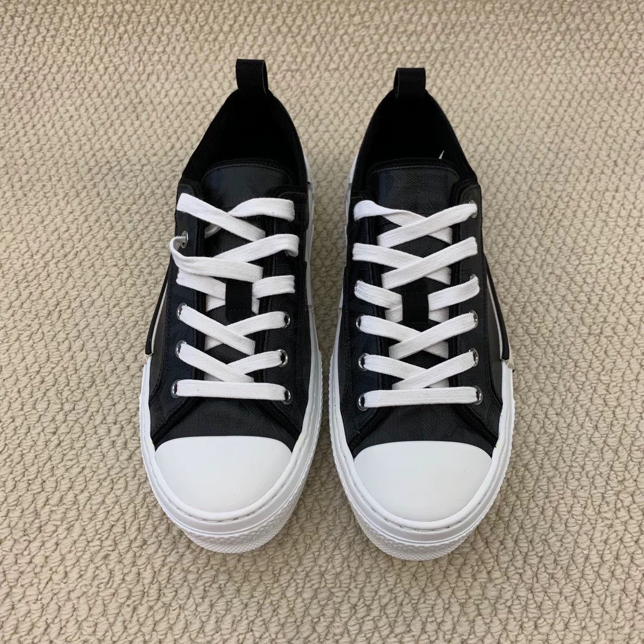 Dior dior b23 low-top leather sneakers for men Size US 7.5 / EU 40-41 - 3 Thumbnail