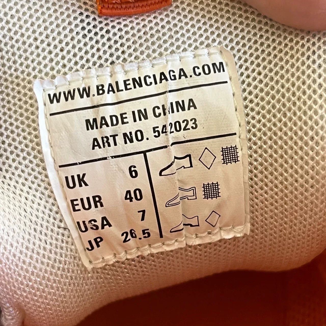 Balenciaga balenciaga track 1.0 low-top dad shoes Size US 7.5 / EU 40-41 - 5 Thumbnail