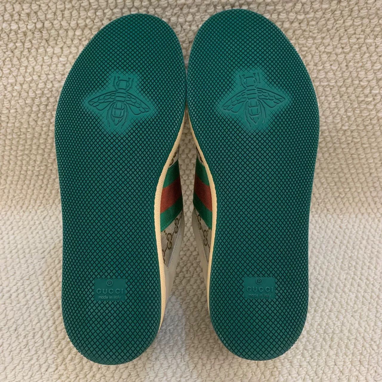 Gucci gucci screener canvas sneakers in green Size US 9 / EU 42 - 6 Thumbnail