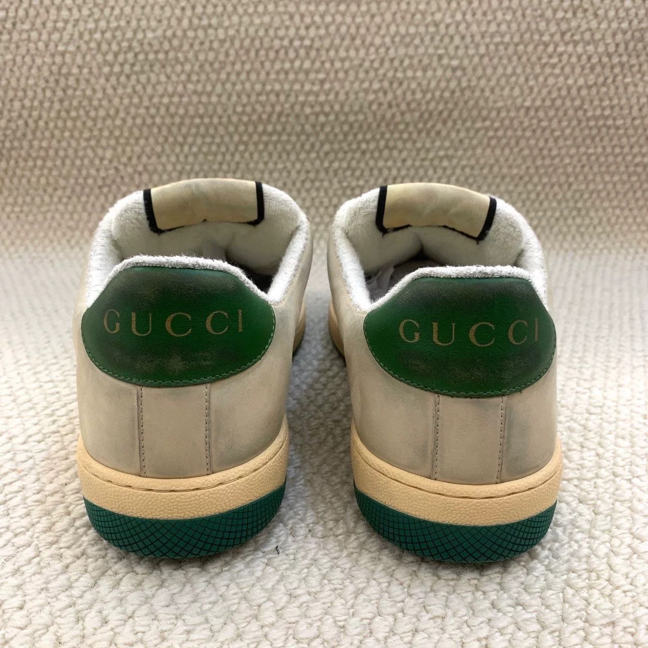 Gucci gucci screener canvas sneakers in green Size US 9 / EU 42 - 4 Thumbnail