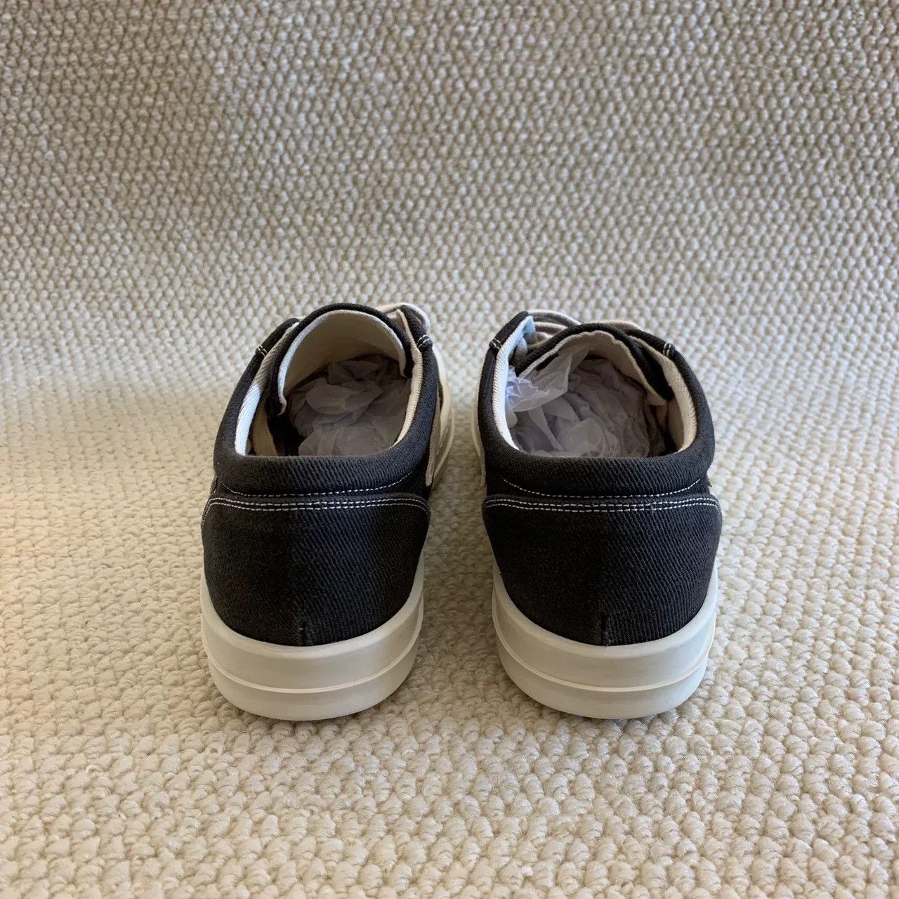 Rick Owens rick owens x vans classic canvas sneakers Size US 7 / EU 40 - 4 Thumbnail