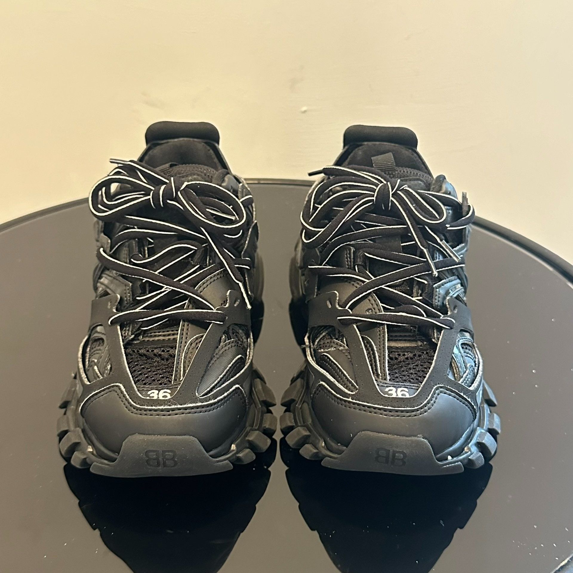 Balenciaga balenciaga track 1.0 black low-top sneakers Size US 6 / IT 36 - 2 Thumbnail