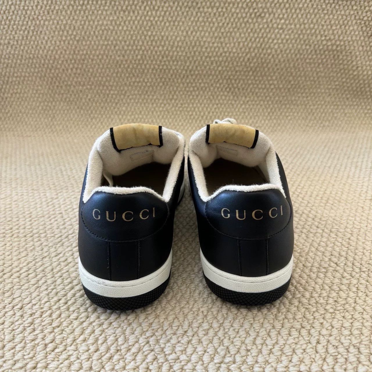 Gucci gucci screener low-top fashion sneakers for men Size US 9.5 / EU 42-43 - 5 Thumbnail