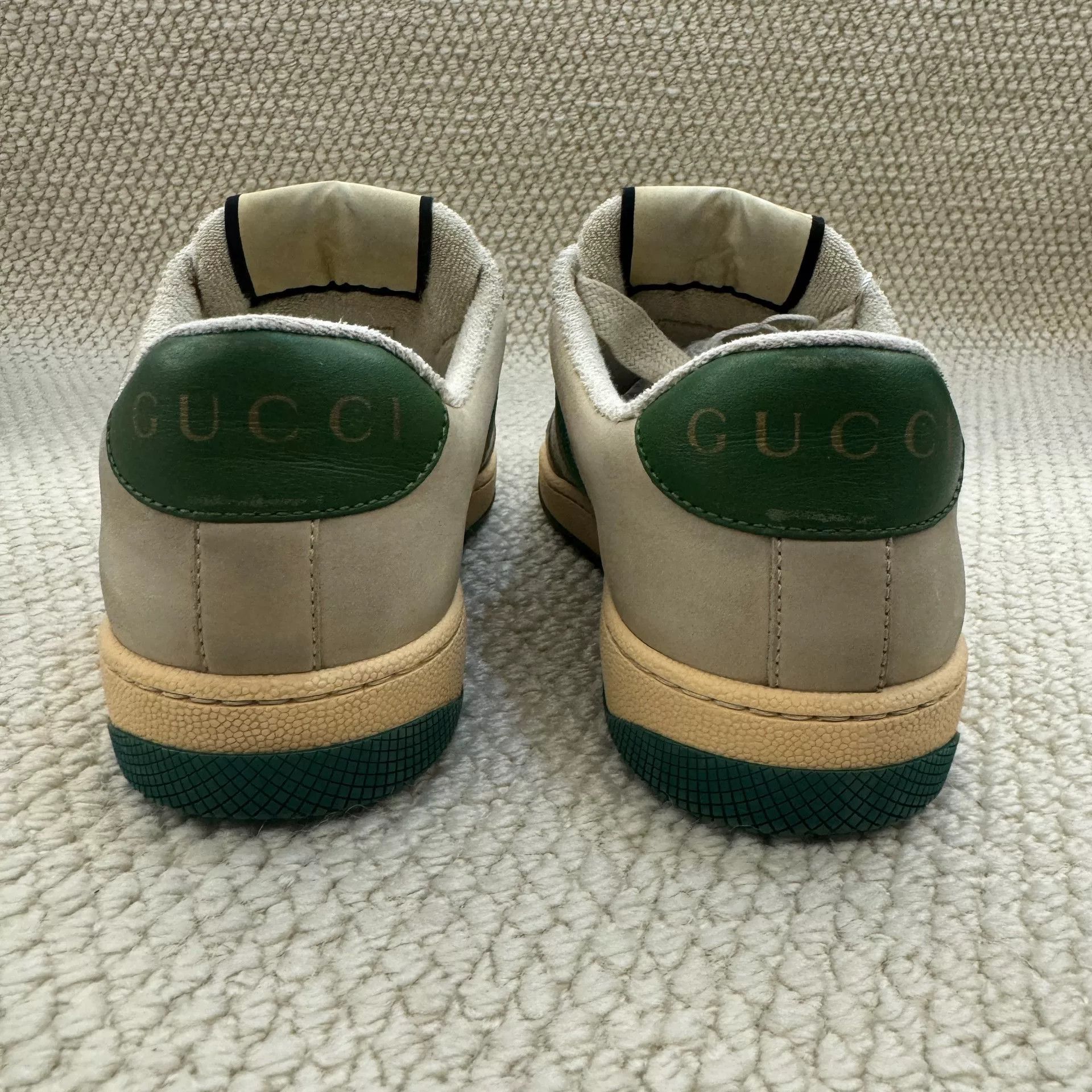 Gucci gucci screener canvas sneakers in green Size US 5 / IT 35 - 7 Thumbnail
