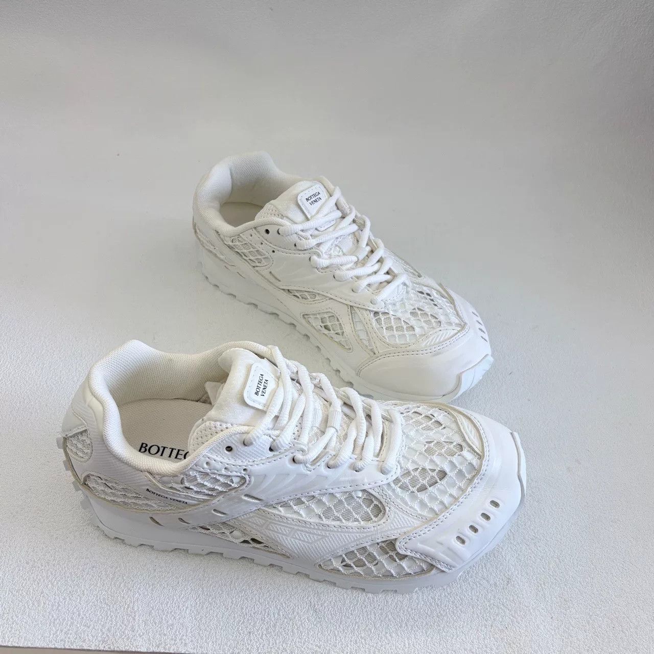 Bottega Veneta Bottega Veneta BV Orbit White Sneakers Size 36 Size US 6 / IT 36 - 6 Thumbnail
