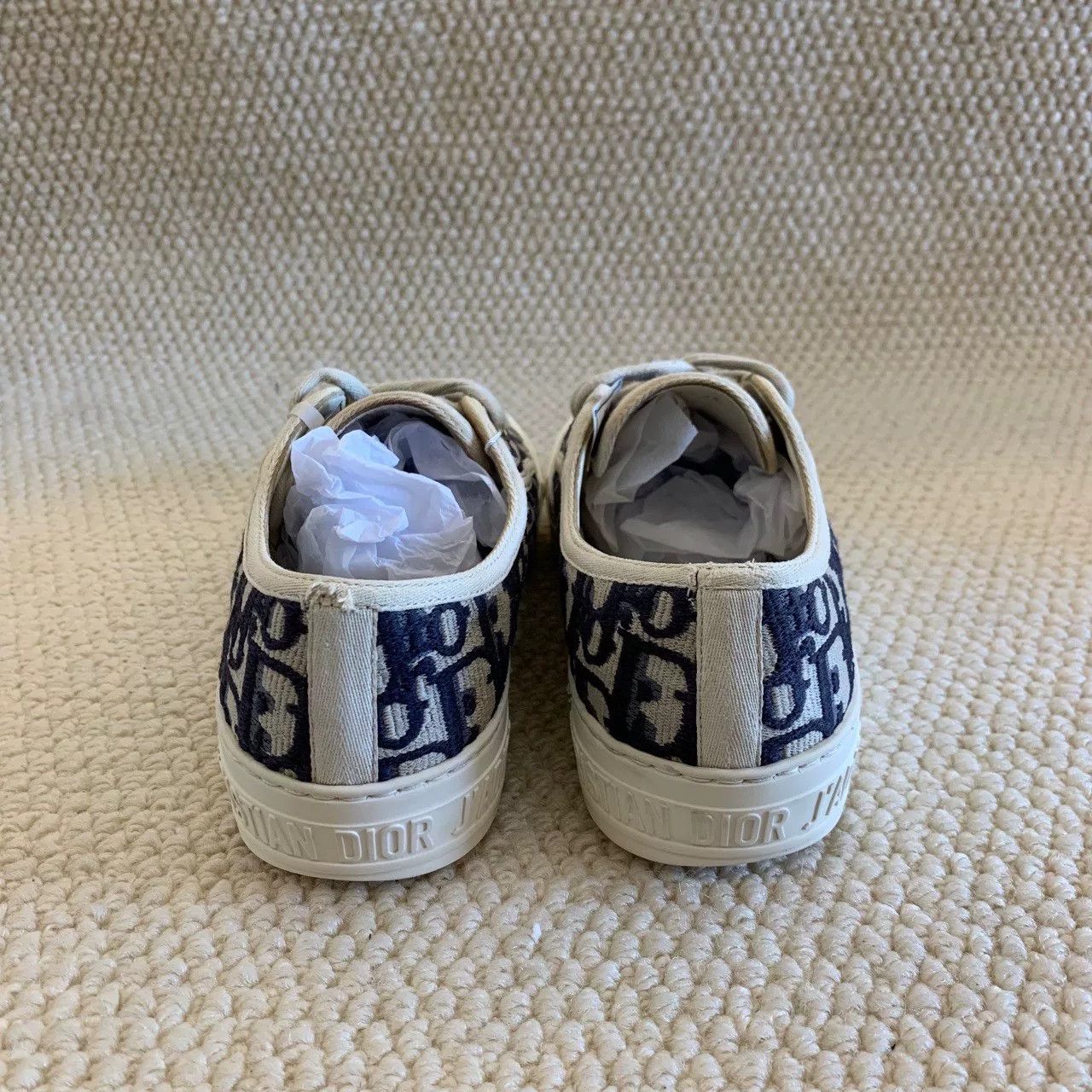 Dior Dior Oblique Canvas Low-Top Sneakers Size US 6 / IT 36 - 4 Thumbnail