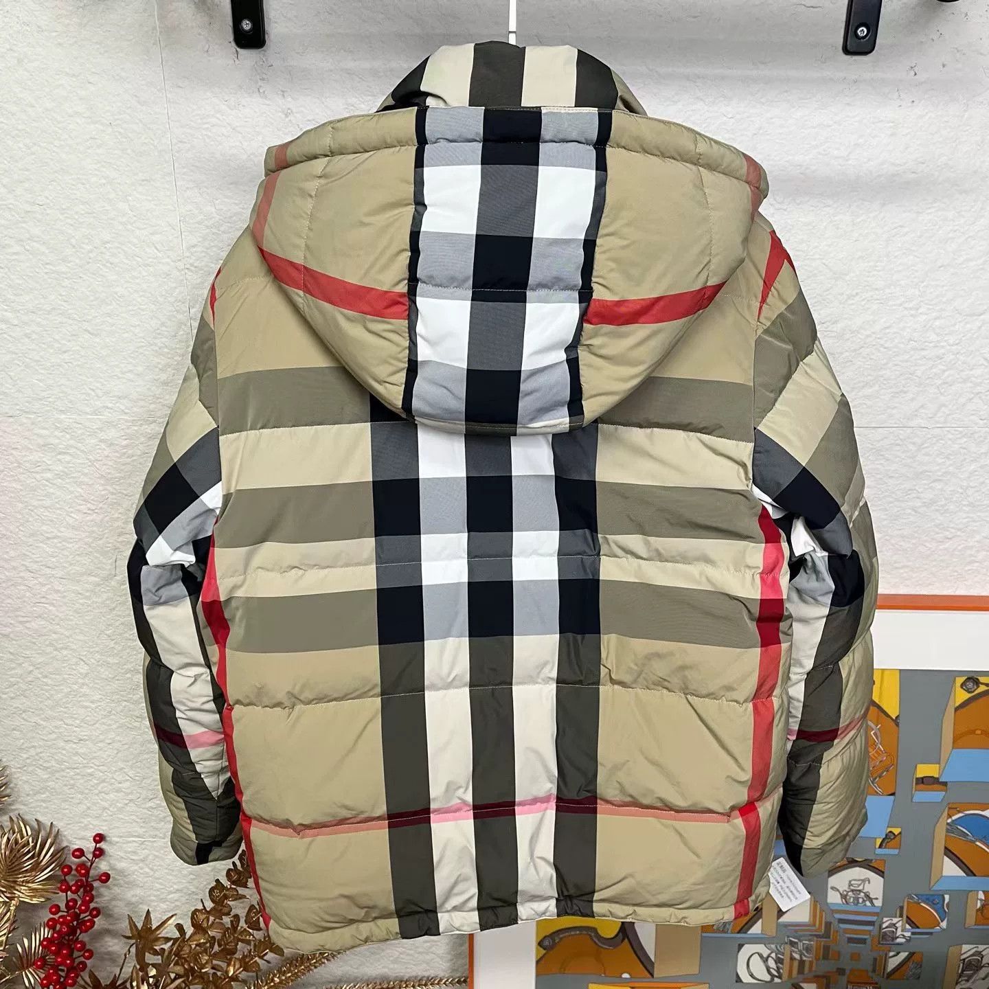 Burberry reversible plaid down jacket by burberry Size US M / EU 48-50 / 2 - 2 Thumbnail