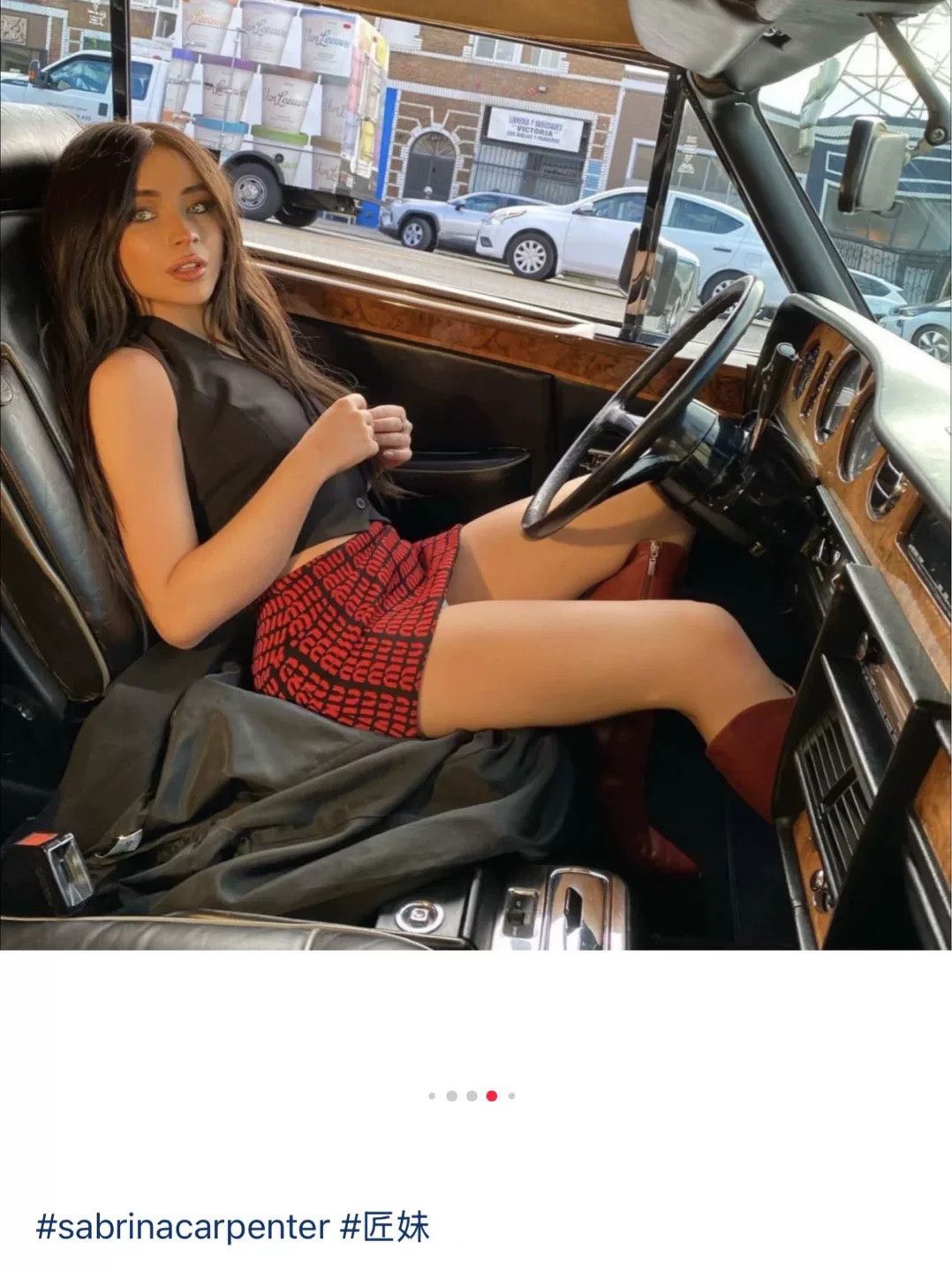 Miu Miu miu miu black and red logo knit skirt Size 36" / US 14 / IT 50 - 4 Thumbnail