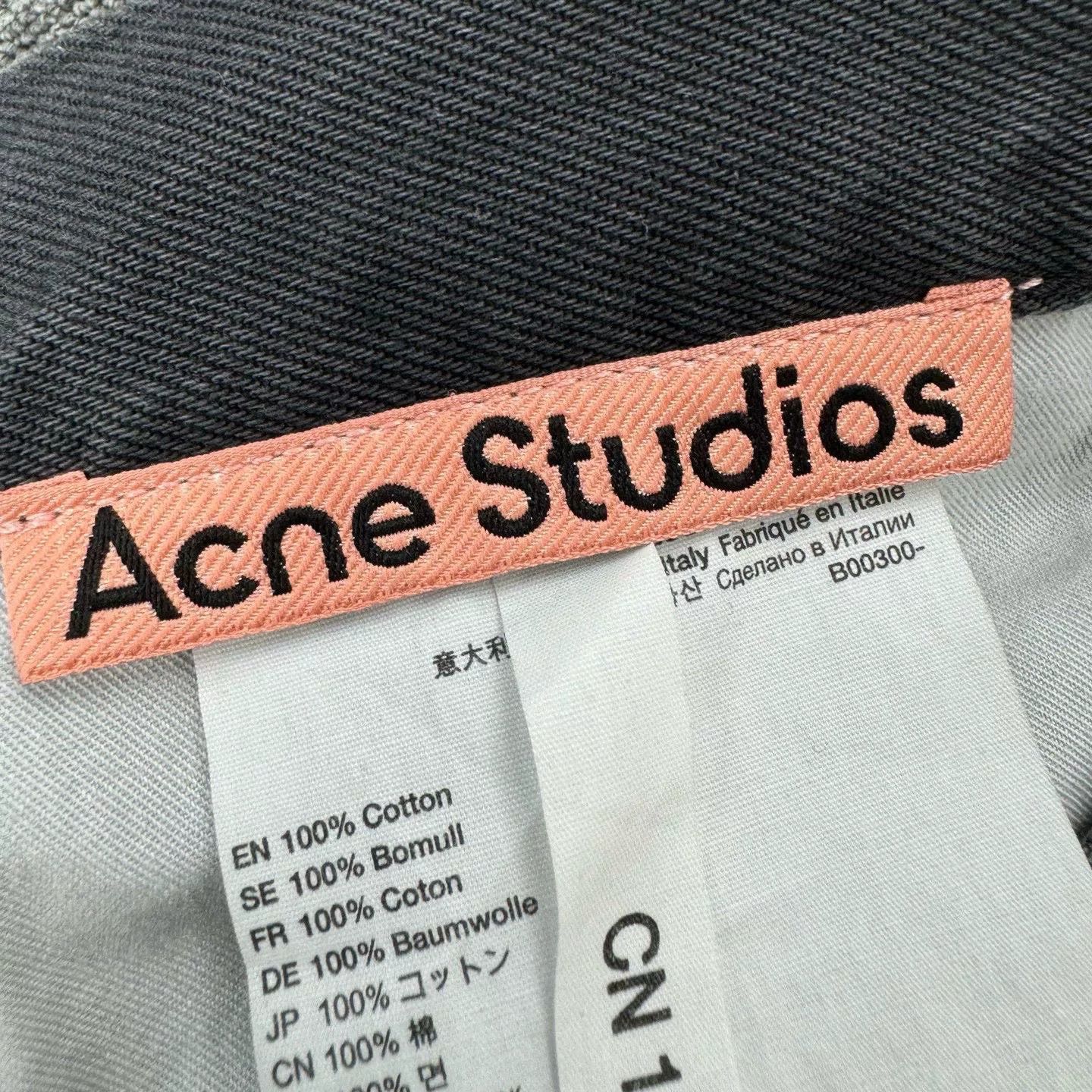 Acne Studios acne studios gray washed denim pants Size US 31 - 6 Thumbnail